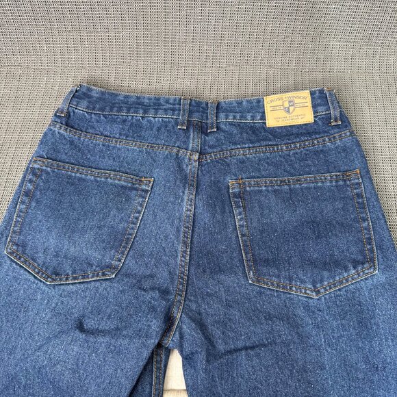 Cross & Winsor Mens Size 32x30 Blue Straight Leg Regular Fit Denim Jeans - Picture 7 of 8